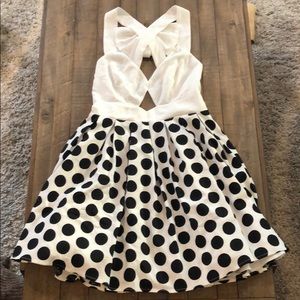 Ark & Co Polka Dot Dress Small